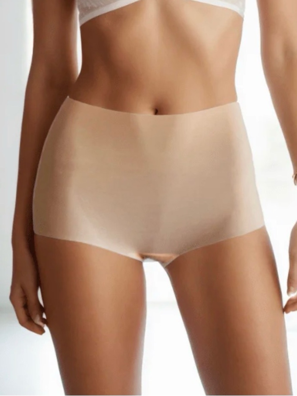Seamless Nude High-Waist Shaping Briefs - Women Intimates